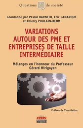 Variations autour des PME et des entreprises de taille intermédiaire