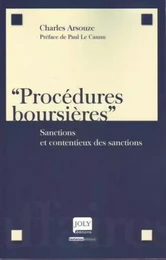 procédures boursières