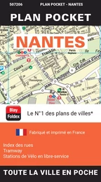 NANTES PLAN POCKET 2024