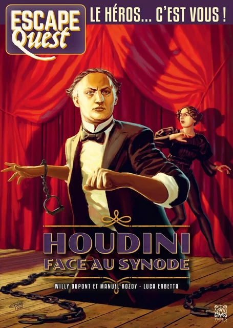 Escape Quest 8 Houdini face au synode - Manuel Rozoy, Willy Dupont - YNNIS