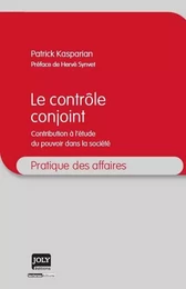 LE CONTRÔLE CONJOINT