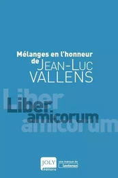 MELANGES EN L HONNEUR DE JEAN-LUC VALLENS