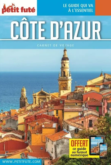 Guide Côte d'Azur 2021 Carnet Petit Futé -  Auzias d. / labourdette j. & alter - PETIT FUTE