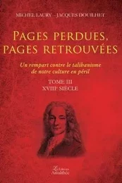 Pages perdues, pages retrouvées Tome III