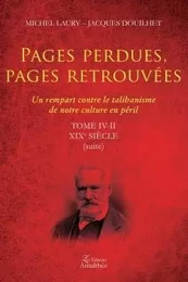 Pages perdues, pages retrouvées Tome IV-II