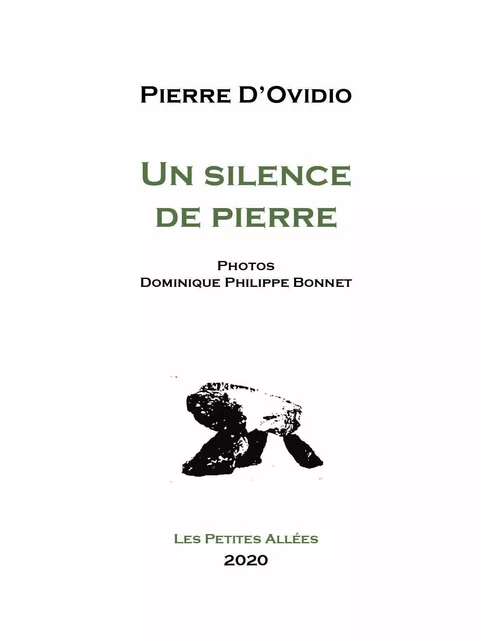 Un silence de pierre - Pierre D'Ovidio, Dominique Philippe Bonnet, Rosella Bottallo - PETITES ALLEES