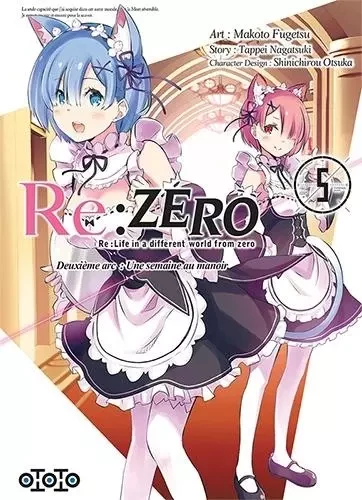 Re : Zero Arc 2 T05 - Tappei Nagatsuki, Makoto FUGETSU - EDITIONS OTOTO