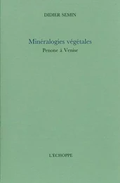 Mineralogies Vegetales