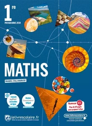 Mathématiques 1re - Enseignement de spécialité, édition 2019