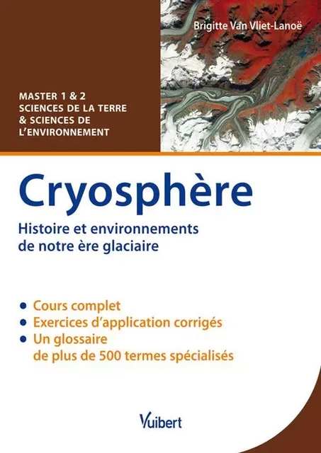 Cryosphère - Brigitte Van Vliet-Lanoe - DE BOECK SUP