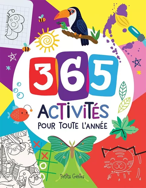 365 activités pour toute l'année -  Collectif - PETITS GENIES