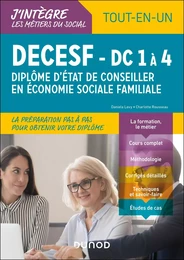 DECESF - DF 1 à 4 - Diplôme d'État de Conseiller en économie sociale familiale