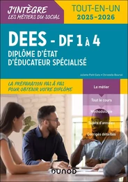 DEES - DF 1 à 4 - Diplôme d'État d'éducateur spécialisé - 2e éd.