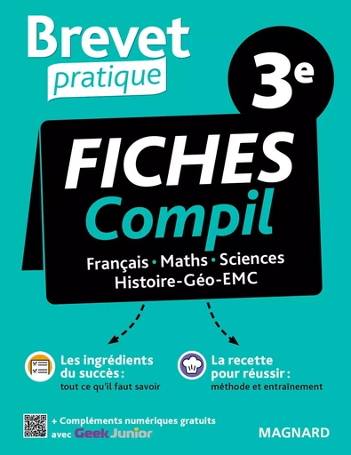 Brevet Pratique Compil de Fiches Examen 3e Brevet 2024 - Sylvie Coly, Stéphane Renouf, Nadine Daboval, Marion Leruste, Adeline Maulévrier, Evelyne Breuiller, Philippe Galinier - MAGNARD