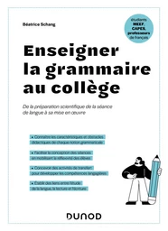 Enseigner la grammaire au collège