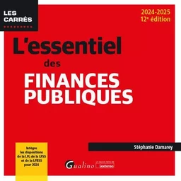 L'essentiel des finances publiques