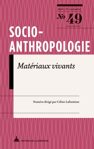 Matériaux vivants - Céline Lafontaine - ED SORBONNE