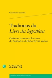 Traditions du Livre des hypothèses