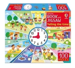 Usborne Book and Jigsaw - Telling the Time