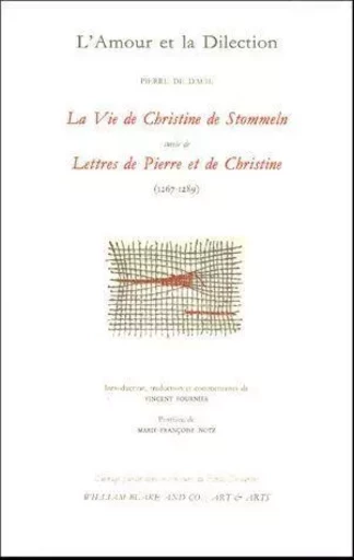 Vie de Christine de Stommeln - Pierre De Dacie - William Blake & Co.