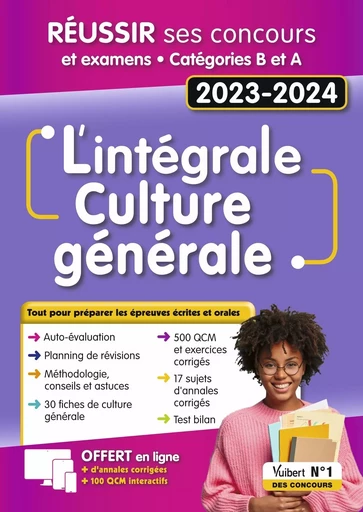 L'intégrale de culture générale - Catégories A et B - Ecrits et Oraux - Mélanie Hoffert, Lionel Lavergne, Pascal Leprêtre - VUIBERT