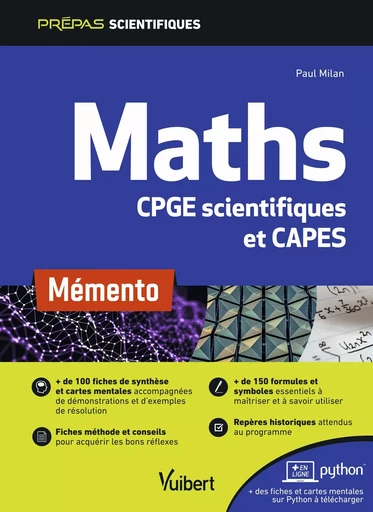 Mémento Maths - Paul Milan - VUIBERT