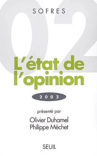 L'État de l'opinion (2002) -  Tns Sofres - LE SEUIL EDITIONS