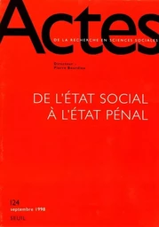 Actes de la recherche en sciences sociales, n° 124