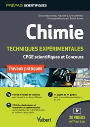 Chimie. Travaux pratiques et techniques expérimentales