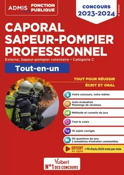 Concours Caporal Sapeur-pompier professionnel - Tout-en-un - Catégorie C