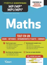 Maths MP/MP*-MPI/MPI* - Tout-en-un - Conforme à la nouvelle réforme