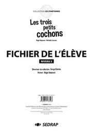 TROIS PETITS COCHONS - FICHIER CP