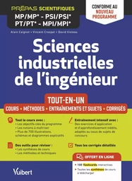 Sciences industrielles de l'ingénieur MP/MP* PSI/PSI* PT/PT* MPI/MPI*- Tout-en-un - Conforme au nouveau programme