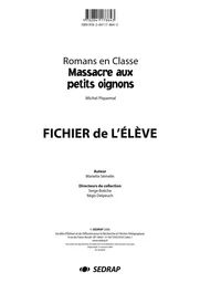 MASSACRE AUX PETITS OIGNONS - FICHIER