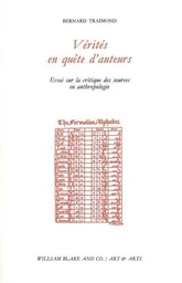 Vérités en quête d'auteurs