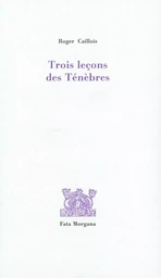 Trois leçons des Ténèbres