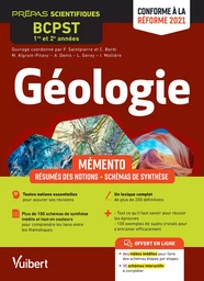 Mémento Géologie BCPST 1re et 2e années