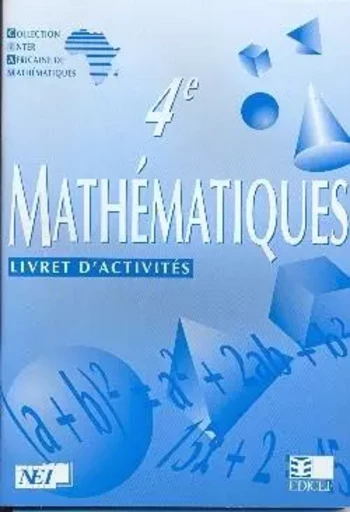 Mathématiques CIAM 4e / Livret d'activités -  Collectif - EDICEF REVUES