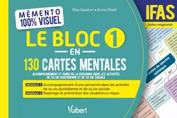 Mémento 100% visuel - Le Bloc 1 en 130 cartes mentales - IFAS