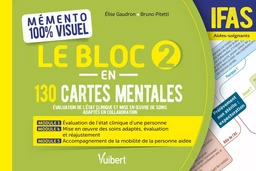 Mémento 100% visuel - Le Bloc 2 en 130 cartes mentales - IFAS