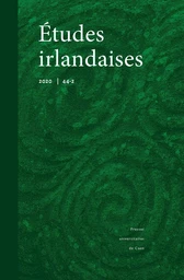 ETUDES IRLANDAISES, N  44.2. VARIA