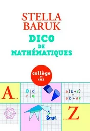 Dico de mathématiques