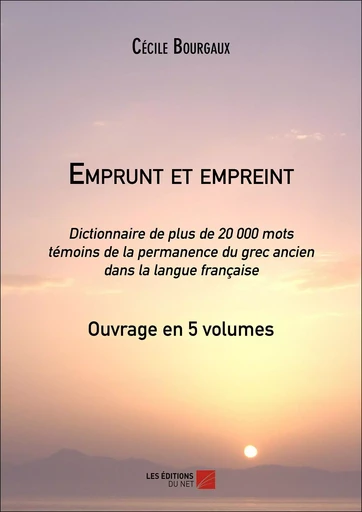 Emprunt et empreint - Cécile Bourgaux - Les Editions du Net