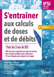 S'entraîner aux calculs de doses et de débits - IFSI UE 4.4 et 2.11