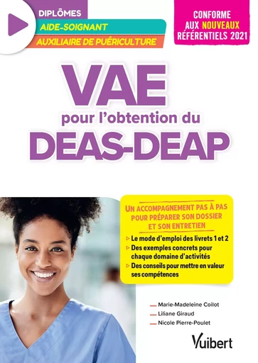 VAE pour l'obtention du DEAS et du DEAP - Marie-Madeleine COILOT, Liliane Giraud, Nicole Pierre Poulet - VUIBERT