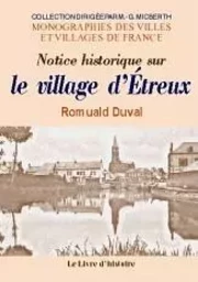 Notice historique sur le village d'Étreux