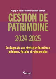 Gestion de patrimoine 2024 / 2025