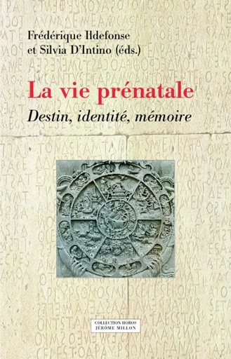 La vie prénatale - Destin, identité, mémoire - Frédérique Ildefonse, Silvia D'INTINO - MILLON