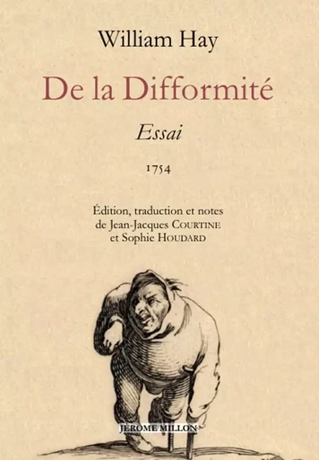 De la difformité - Essai. 1754 - William HAY - MILLON