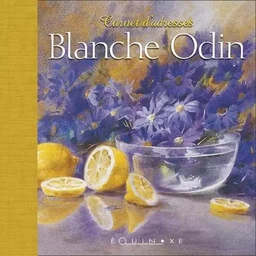 CARNET D ADRESSES BLANCHE ODIN JAUNE